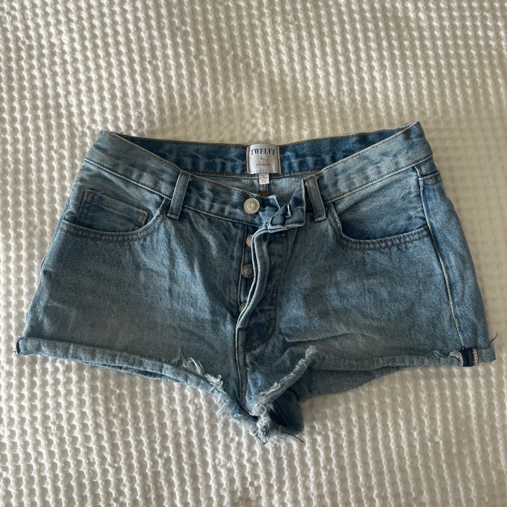 Twelve brand denim shorts